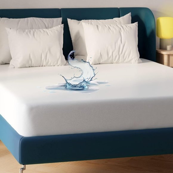 Other - King Waterproof Mattress Protector Jersey Knit Deep Noiseless 5060545020203